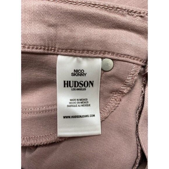 HUDSON Nico Skinny Jeans 28 Women's Stretchy Cropped Soft NEW - Picture 7 of 12
